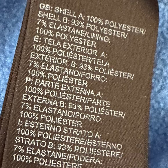 The North Face Men's Canyonlands Tall Fleece Half Zip Pullover Blue Size Small - Picture 16 of 16